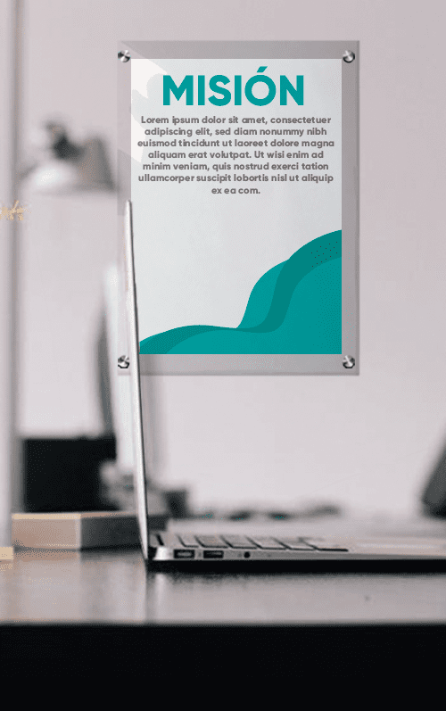 Tableros Mision Vision y Valores