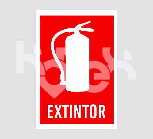 SEÑALETICA DE EXTINTOR
