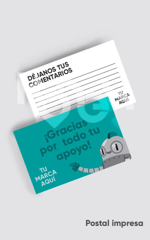 Postales impresas