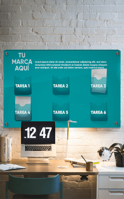 TABLERO PORTA DOCUMENTOS