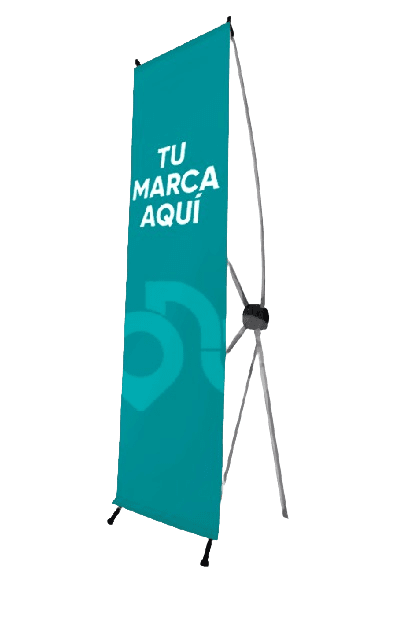 display aluminio reforzado
